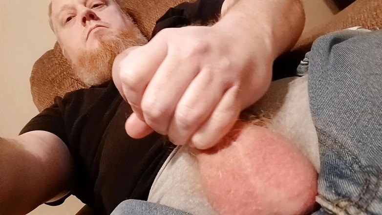 Johnny Red: Ich streichelt meinen großen schwanz, bis ich komme - 1