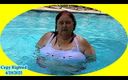 BBW nurse Vicki adventures with friends: 새로운 2피스를 입고 태양을 즐기는 간호사 비키 1부