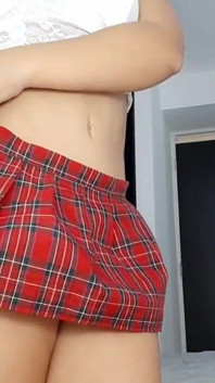 Sólo latina v sexy uniformě