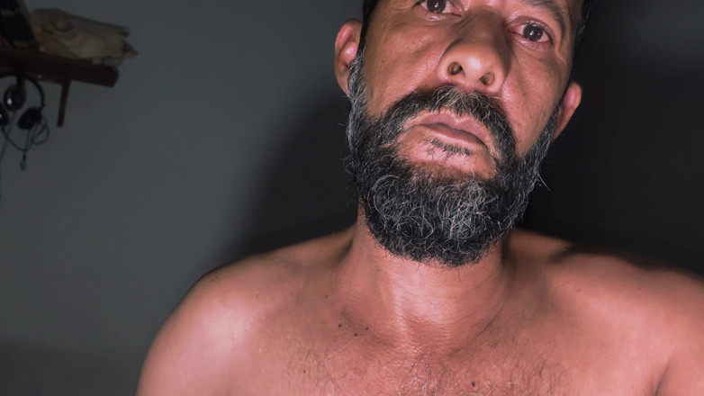Rock F hairy: Éjaculation animée