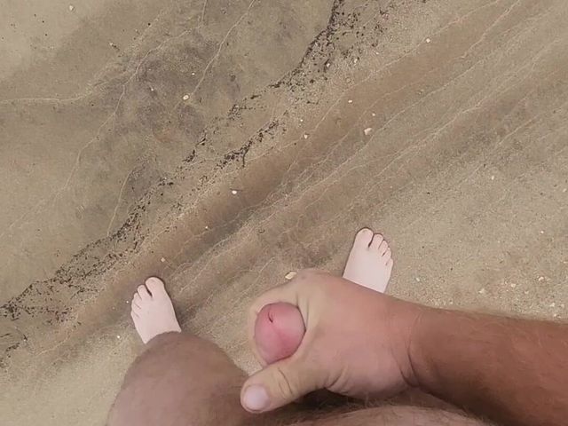 Short Walk Along the Beach. (Djk31314)