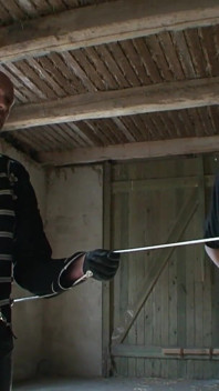 Corda bdsm, giochi di fica e sculacciate