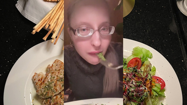 FinDom Goaldigger: 레스토랑에서 Asmr 저녁 식사