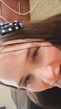 POV Black Cock BJ with Brooke Lyn Rose