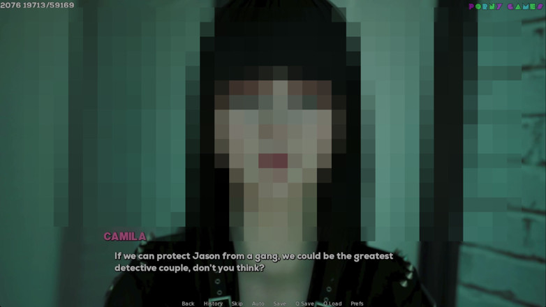Porny Games: Shadows of Desire by Shamandev - Two Teens on BBC, Stepmom...