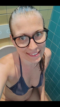 Me on Open Toilette