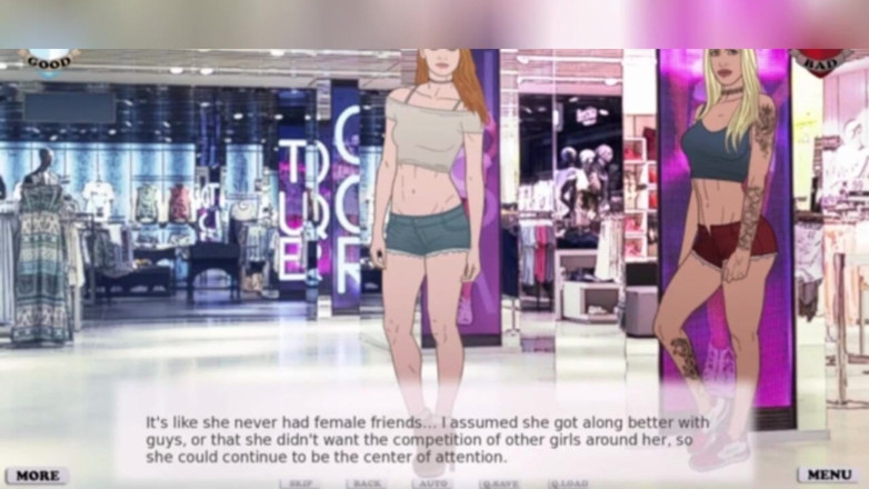 3DXXXTEEN2 Cartoon: Novos looks para Ashley e Eva. 3D pornô cartoon sexo