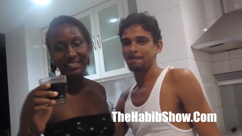 The Habib Show: Brazilian amazonian hood bitch sucking and fucking till her jaw...