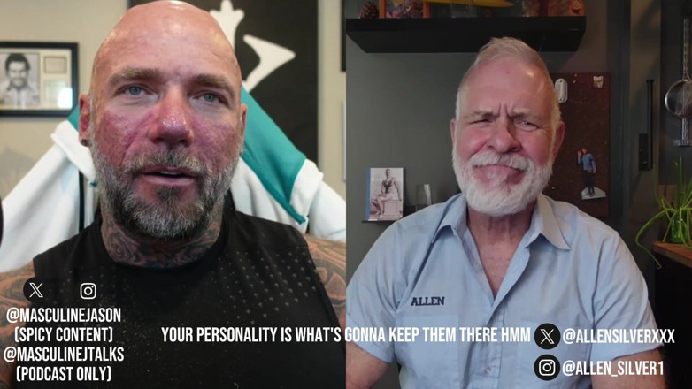 Raw and Uncensored with Masculine Jason: Porn Star Confessions - allen Silver (एपिसोड 187)