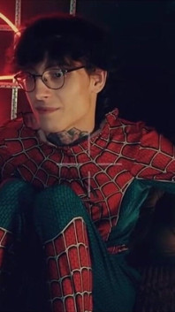 Spider Man Costume. Bottom Boy a Pose. Ass Hole