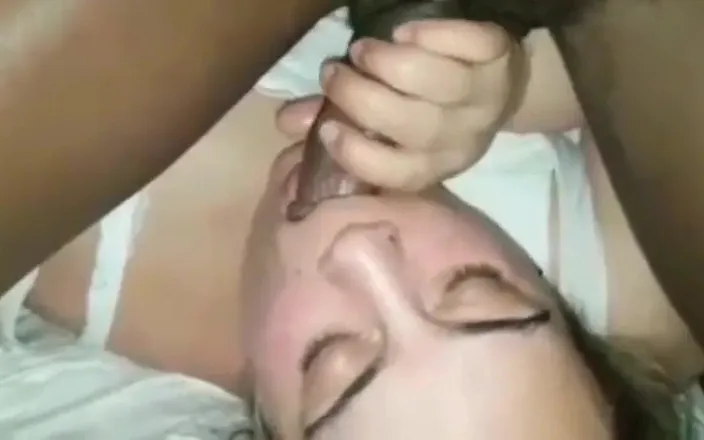 Real homemade BBW BBC porn: Bbwbootyful sucking BBC Nata4sex hard dick facefuck