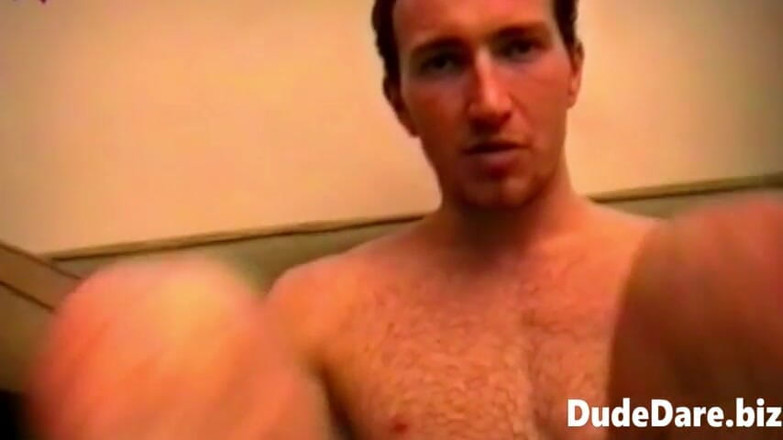 DudeDare: Watch naughty twink masturbate erotically