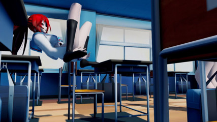 Bloom Chio: The queen of the college with the students follows the...