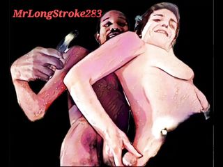 MrGoodBar Aka MrLongStroke283's Candy Shop: Éjaculations anales, suivi d&#039;une sodomie sur le ventre et elle...