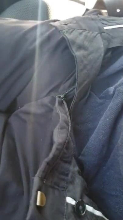 Dickflasher: Masturbation in a uber car