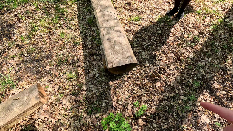 Bouncy Tits Action: Arrapante nella foresta