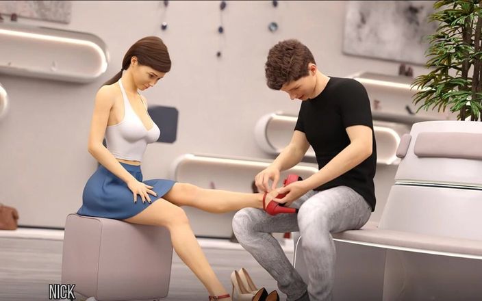 Miss Kitty 2K: Universidad de Problemas 167 - nueva actualización - compras sexy por misskitty2k