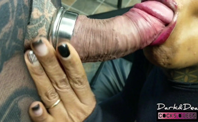 Dark Dea: The cock-eating Latina Queen Dark Dea in (Blowjob domination)