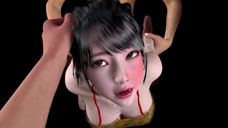 Why fuck so hard: 3D Asian Whore with Lingerie Got Her Asshole Fucked so...