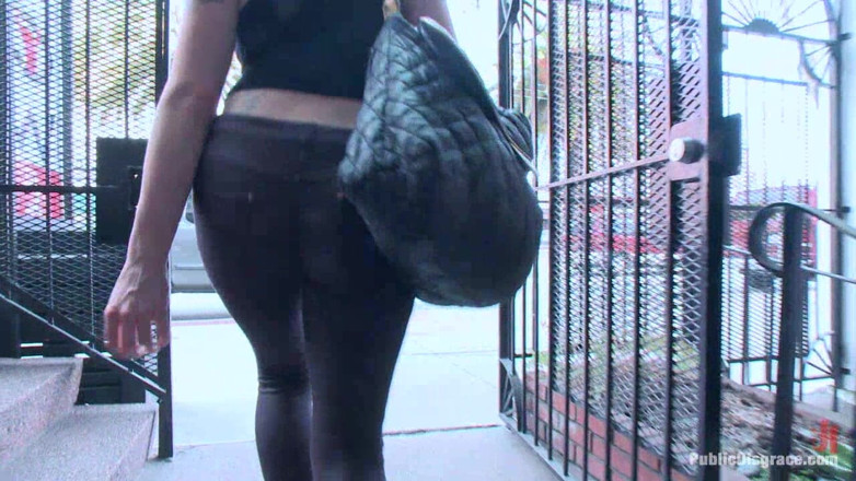 Public Disgrace by Kink: Strangers Get Handsy: a Slutty Redhead Gets DP'd by Dicks...