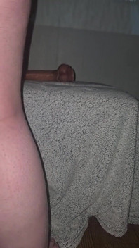 Feeling the Rubber Cock Push in My Holes