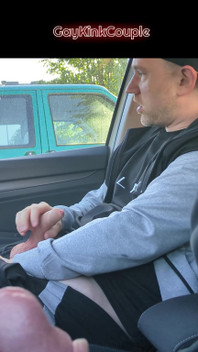 Cum Stained Shirt 3 Risky Car Fun