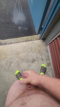 Almost Caught Enjoying the Storage Unit