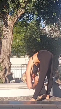 Selena's Outdoor Yoga and Sex