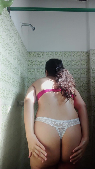 Colombianas amateur: Sexig show naken onani