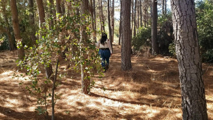 Riderqueen: Stepmom sexy walking forest