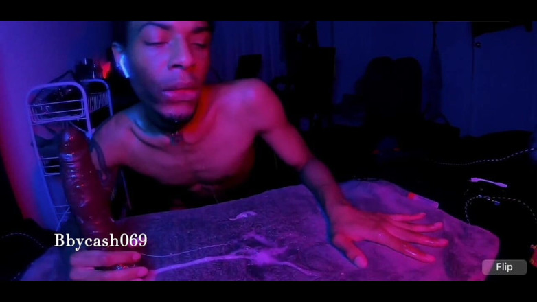 Bbycash 69: Giving Sloppy Blowjob to My Toy