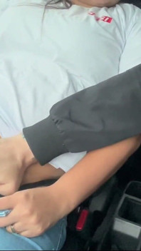 Brazilian Student Fucking the Teacher in the Car in Front of the College, Huge Ass Student Fucks the Teacher