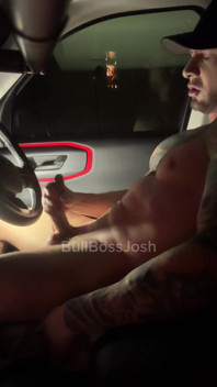 Car Masturbate and Cum