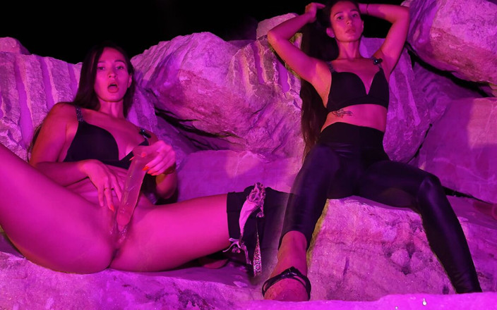 PassionBunny: Perfect Nigh Orgasms by Super Sexy Goddes with Dildo