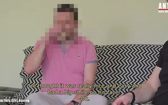 AntoGoesHunting: Il lavoratore installatore etero sposato viene per essere succhiato di...