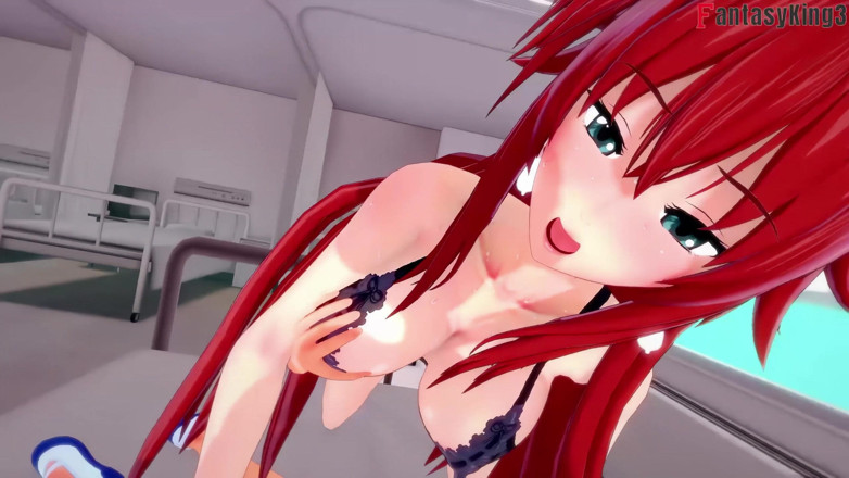 Fantasy king: Akeno加入rias gremory的3P - Dxd ntr Madness Series