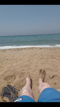 Red Beach in Crete