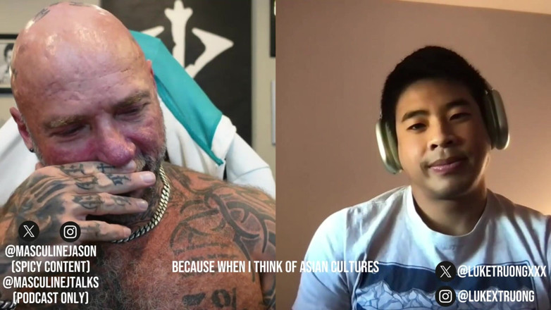 Raw and Uncensored with Masculine Jason: Porn Star Confessions - Luke Truong (episode 181)