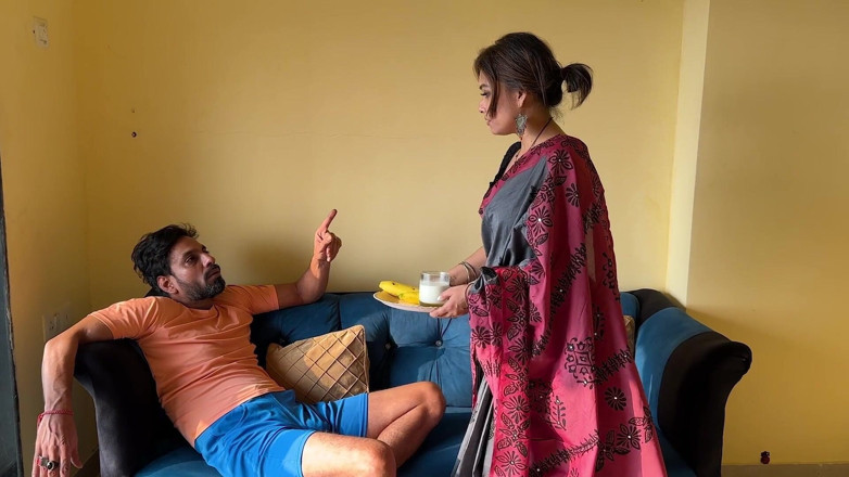 Next short: Stepmom Cheers up Her Angry Stepson