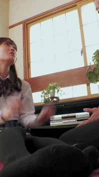Natuurlijke Mizuki - liefde voor stiefvader is te heet om te stoppen! Creampie verleiding -3