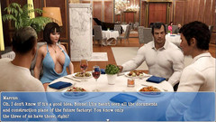 Dirty GamesXxX: Lily of the valley: housewife on a business dinner