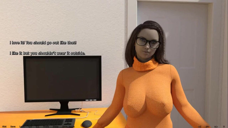 Dirty GamesXxX: Where the heart is: nerdy shy girl with huge tits...