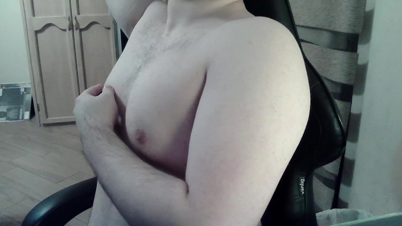 Himbo_Fox: Camboy Musculoso Y Caliente Muestra Los Atributos Durante Un Show