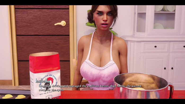 AVN Teller: Menjadi Dik 261 - Isabella Dikongkek Keras Semasa Kita Bake Cookies