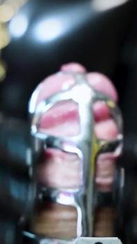 Keuschheits-sounding und Edging-session von Latex-herrin dominafire