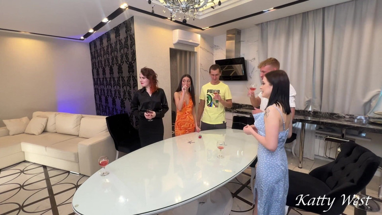 Katty West: Students Celebrate Passing Their Exams with a Wild Homemade Orgy