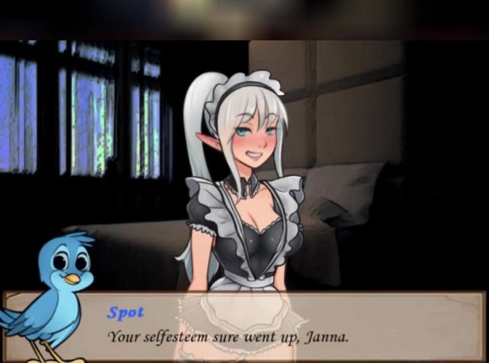 3DXXXTEEN2 Cartoon: Jeanne and her sexy legend. 3D porn cartoon sex