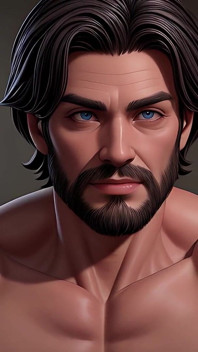 Scruffy Hunks: prezentare de Scruffy 3D Cgi Men