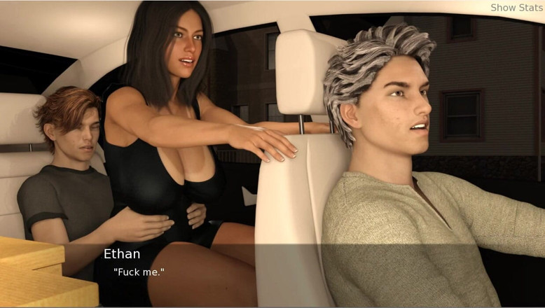 XXX Games Bunk: Projekt Hotwife - Phw - Hratelnost - Roleplay - Jízda v autě s Collegue...