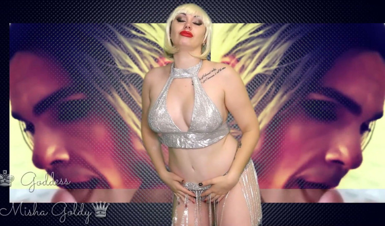 Goddess Misha Goldy: Budete v centru pozornosti gangbang párty!